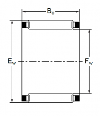 Подшипник Серия K и KT (подшипники без колец) Подшипник K 13x16x14 (KT) по выгодным ценам Лобня